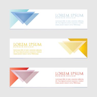 Vektör soyut tasarım afiş web şablonu. Vektör illüstrasyonu