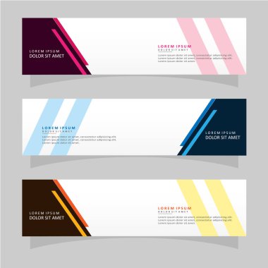 Vektör soyut tasarım afiş web şablonu. Modern tasarım vektör illüstrasyonu