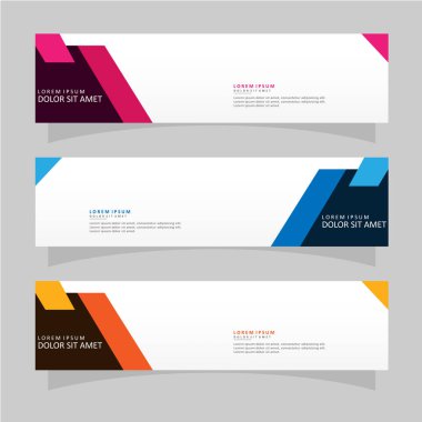 Vektör soyut tasarım afiş web şablonu. Modern tasarım vektör illüstrasyonu