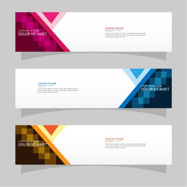 Vektör soyut tasarım afiş web şablonu. Modern tasarım vektör illüstrasyonu