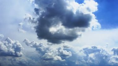 4 k fırtına bulutları oluşturan - Timelapse, arka plan, zemin