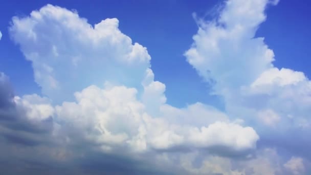 Fırtına Bulutları Oluşturan Timelapse Arka Plan Zemin — Stok video