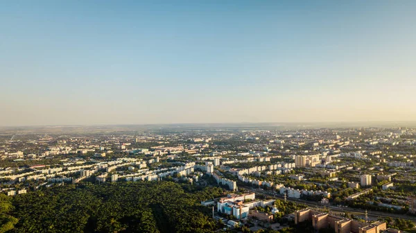 Vue aérienne urbaine — Photo