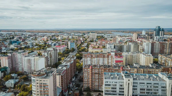 Vista panorâmica da cidade — Fotografia de Stock