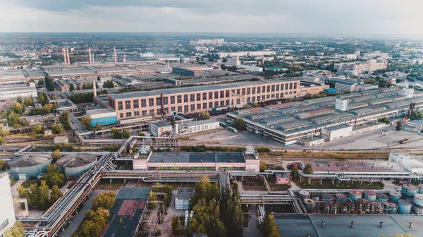Eski kimyasal fabrika — Stok fotoğraf