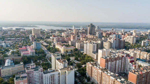 Vista aérea da cidade — Fotografia de Stock