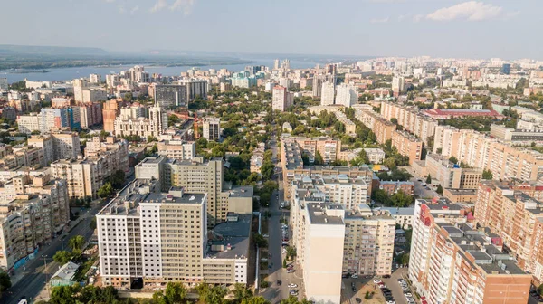 Vista aérea de la ciudad —  Fotos de Stock