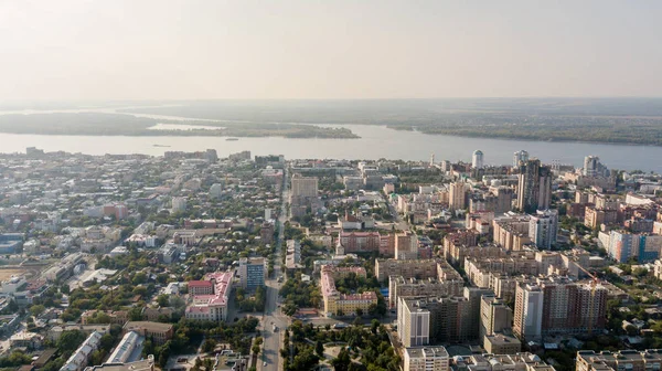 Pemandangan udara kota — Stok Foto