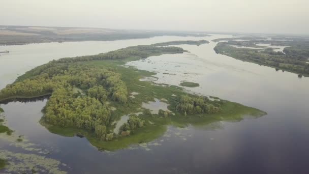Річка Riverland озеро — стокове відео