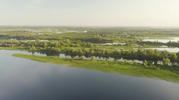 Riverland στη Λίμνη ποταμού — Αρχείο Βίντεο