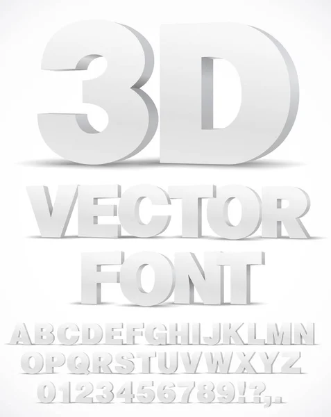 Алфавитный векторный шрифт — стоковый вектор