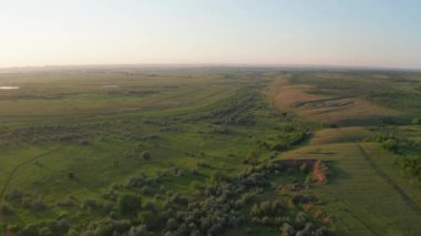 Kırsal havadan görünümü