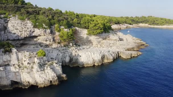 Авіакомпанія Rocky shore — стокове відео