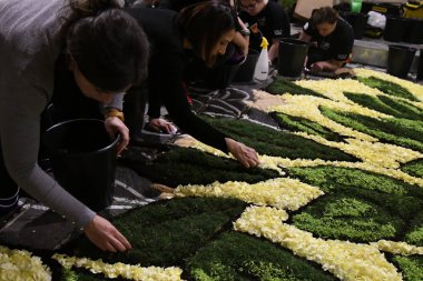 Notos Infiorata Çin'e adanmış 2018