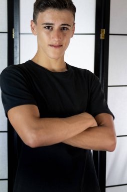 Bir 16 Y çocuk, yakın çekim