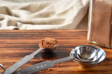 Ölçüm kaşığı tarçın baharat