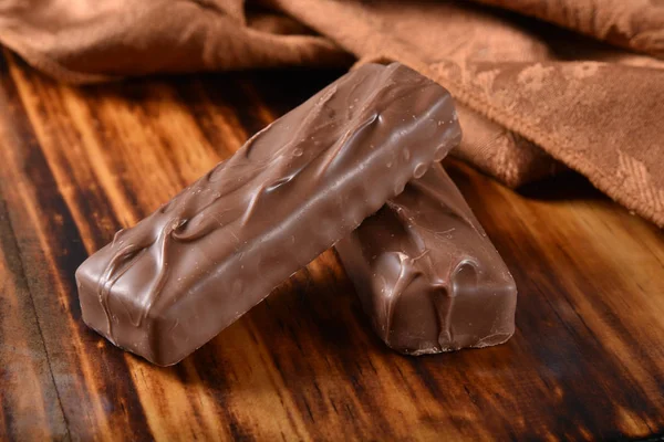 Deliciosas barras de chocolate — Foto de Stock