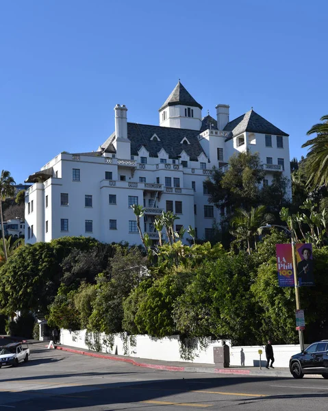 Los angeles, ca / usa: 1. januar 2018: berühmtes chateau marmont hotel — Stockfoto