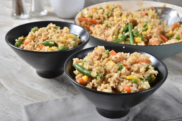 Gastronomische gebakken rijst — Stockfoto