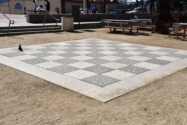 Los Angeles, CA/ABD-Mart 17, 2019: yaşam boyutu satranç tahtası S — Stok fotoğraf