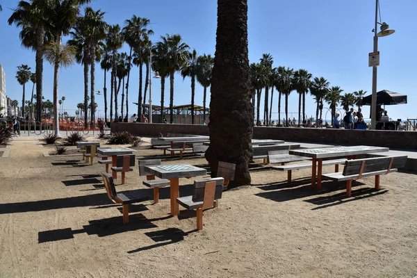 Los Angeles, CA/ABD-17 Mart 2019: Sant tarafından satranç Parkı — Stok fotoğraf