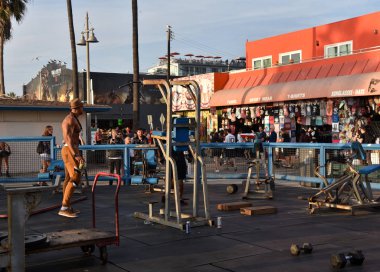 kas beach Venedik Kaliforniya