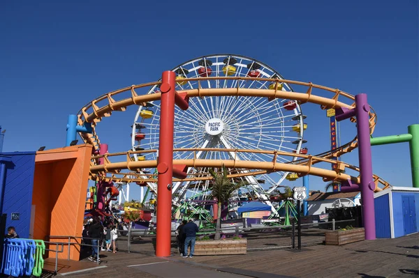 Pacific Park Ferris Wheel — Stock Photo, Image