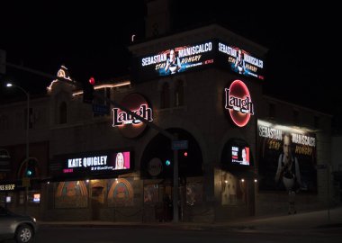 Laugh Factory on Sunset Strip clipart