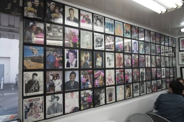 Pinks Hot Dogs'ta Ünlü Portreleri