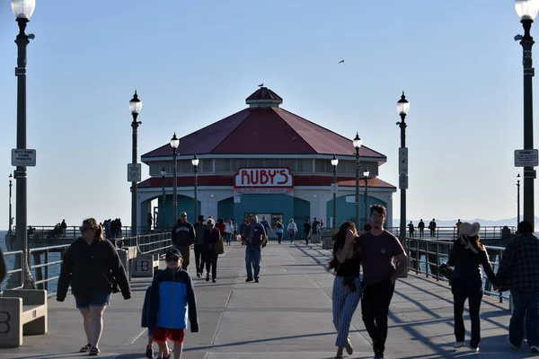 Ruby 's Diner Huntington Beach — Foto de Stock