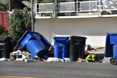 Los Angeles'ta çöp sorunu