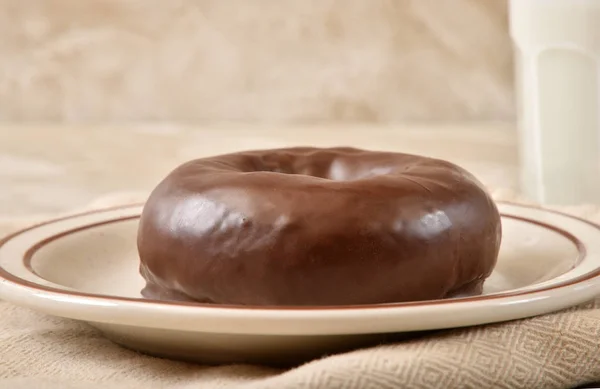Donut de chocolate gourmet —  Fotos de Stock
