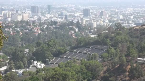 Vista Aérea Hollywood Bowl Los Angeles — Vídeo de Stock