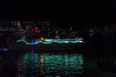 Marina Del Rey Noel Tekne Geçidi