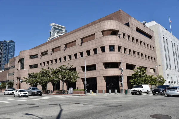 Los Angeles Usa May 2020 Federal Reserve Bank Branch Downtown — стоковое фото