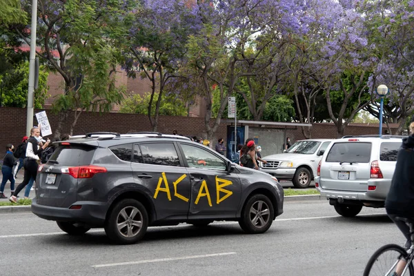 West Hollywood Estados Unidos Mayo 2020 Vida Los Negros Importa — Foto de Stock