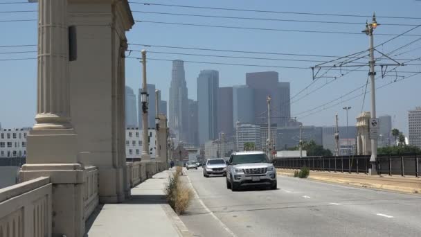 Los Angeles Usa Temmuz 2019 Los Angeles Taki Birinci Cadde — Stok video