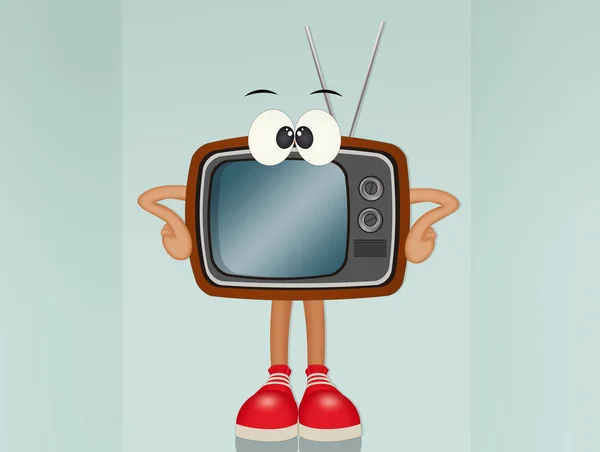 Illustration Nice Television — Stock Photo, Image