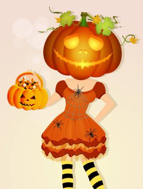 şeker ya da numara Cadılar Bayramı için