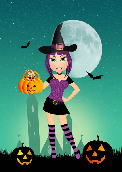 Trick Treat Halloween — Stock Photo, Image