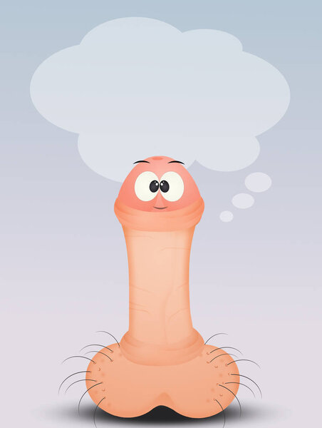 красивая иллюстрация пениса
