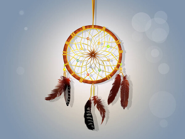illustration of dream catcher