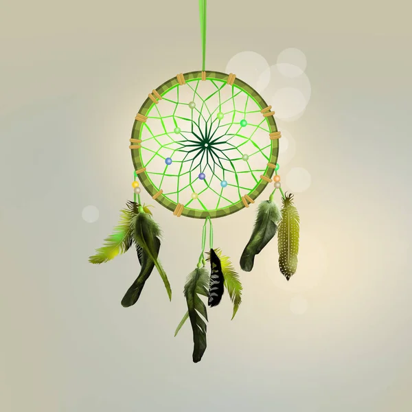 Ilustracja Domu Dreamcatcher — Zdjęcie stockowe