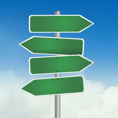 yol işaret motivasyonları çizimi