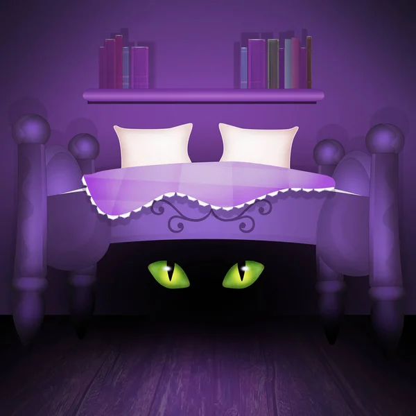 Monster Unter Dem Bett — Stockfoto