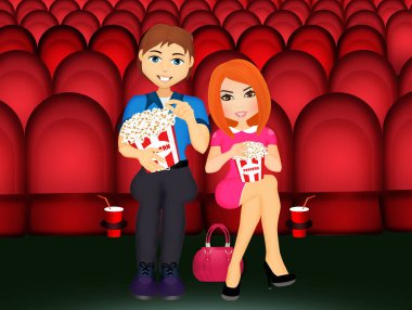 çifte sinema gösterimi