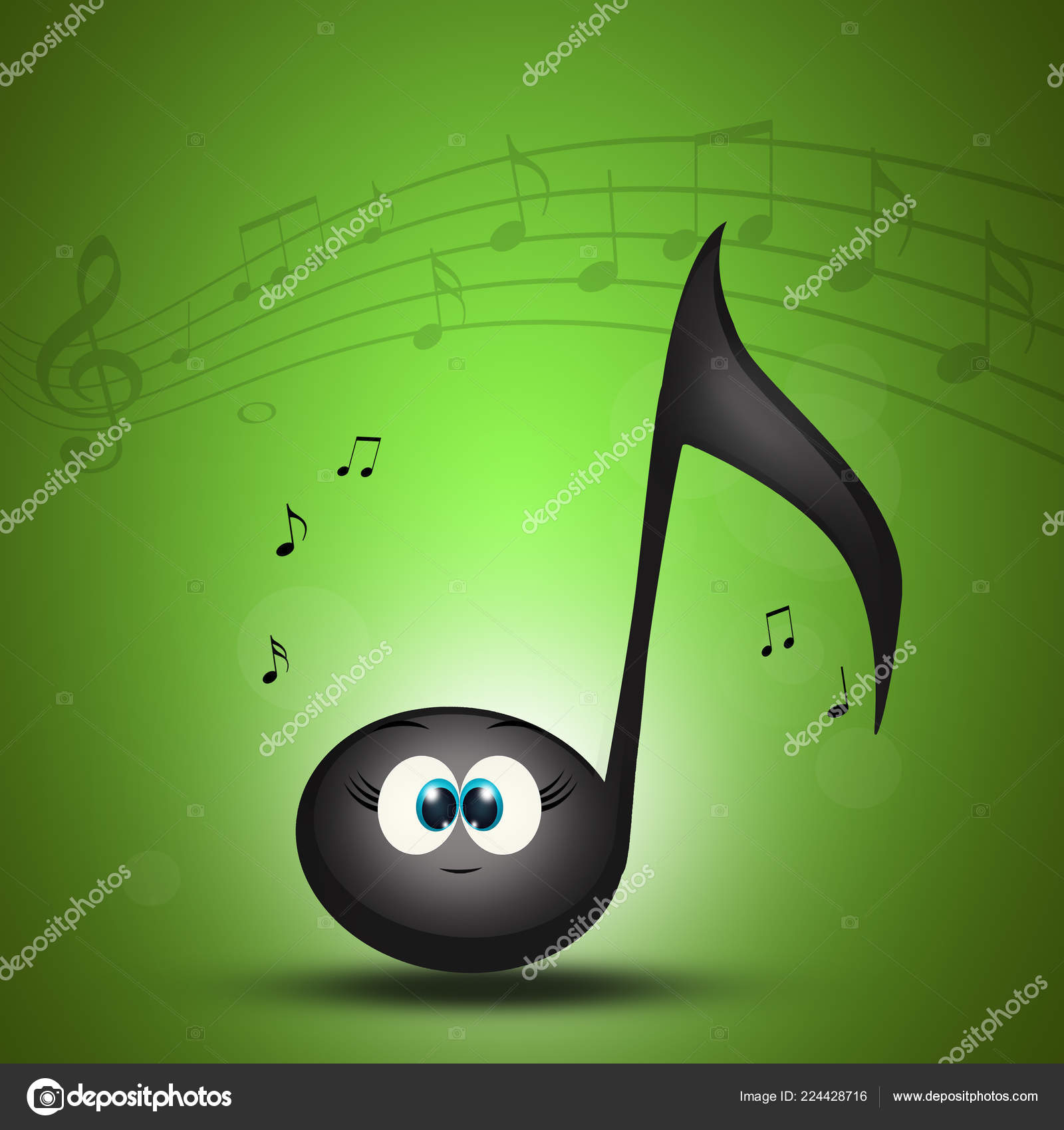 Illustration Funny Musical Note Stock Photo Image By C Adrenalina Illustration Funny Musical Note Stock Photo Image By C Adrenalina
