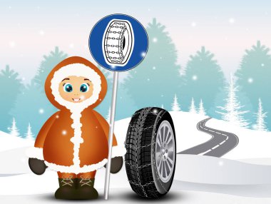 gemide zincirlerinin yükümlülüğün komik illüstrasyon