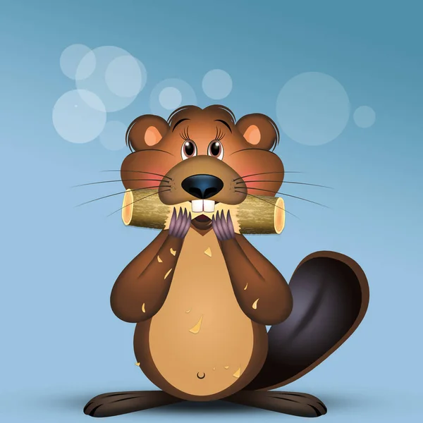 Illustration Marmot Icon Cartoon — Stock Photo, Image