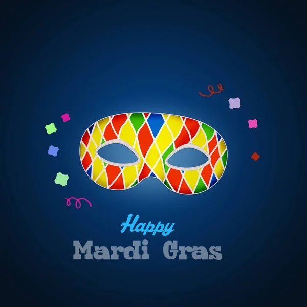 Illustrazione Mardi Gras — Foto Stock